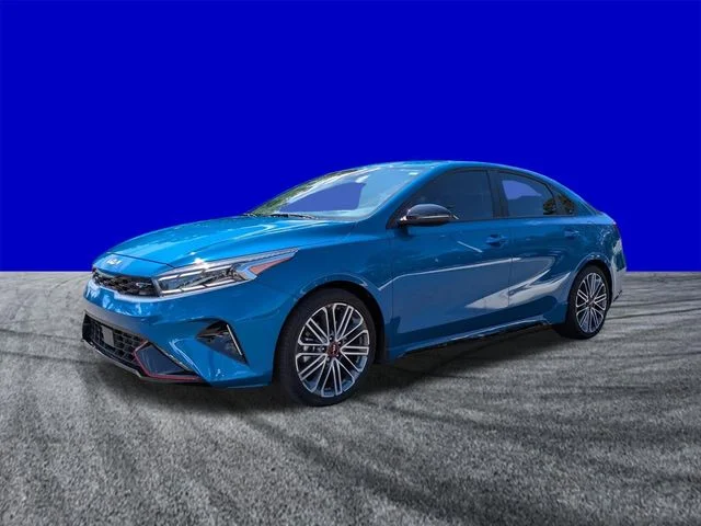 Certified Used 2023 Blue Kia GT image 8