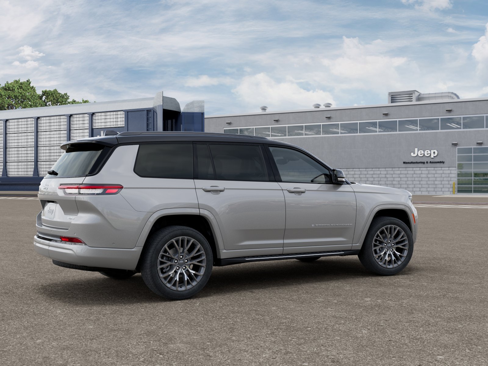 New 2026 Silver Zynith Exterior Paint Jeep Summit image 2