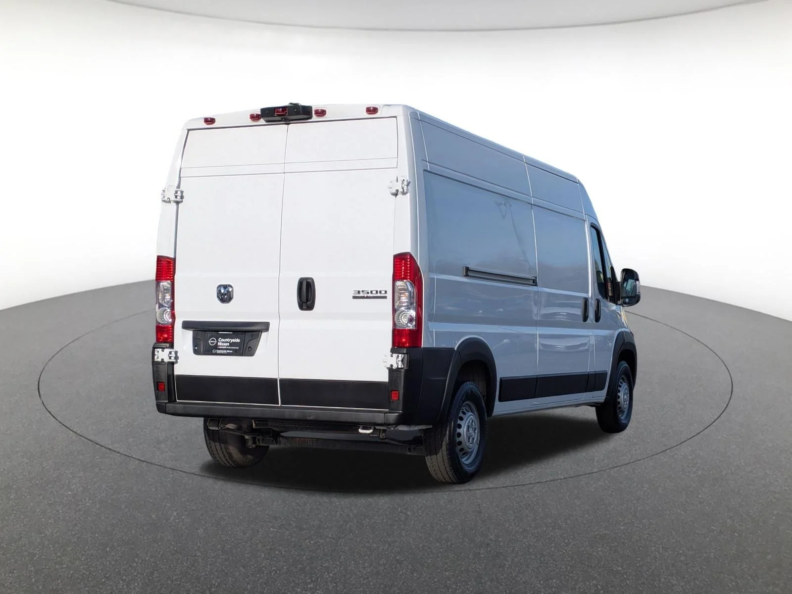 Used 2025 Bright White Clearcoat Ram High Roof image 6