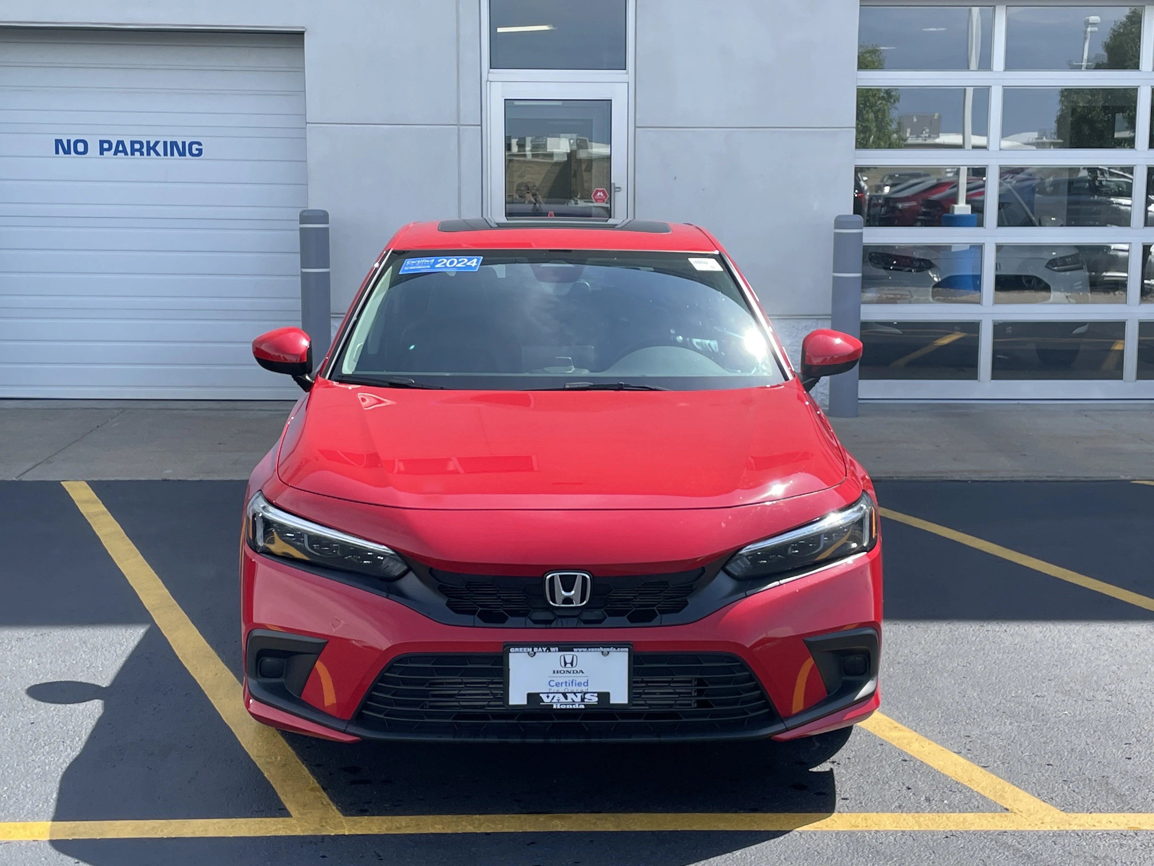 Certified Used 2024 Rallye Red Honda 1.5T EX-L image 31