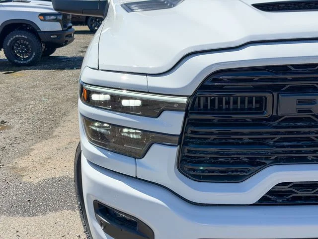 New 2026 Bright White Clear-Coat Exterior Paint RAM Laramie image 5