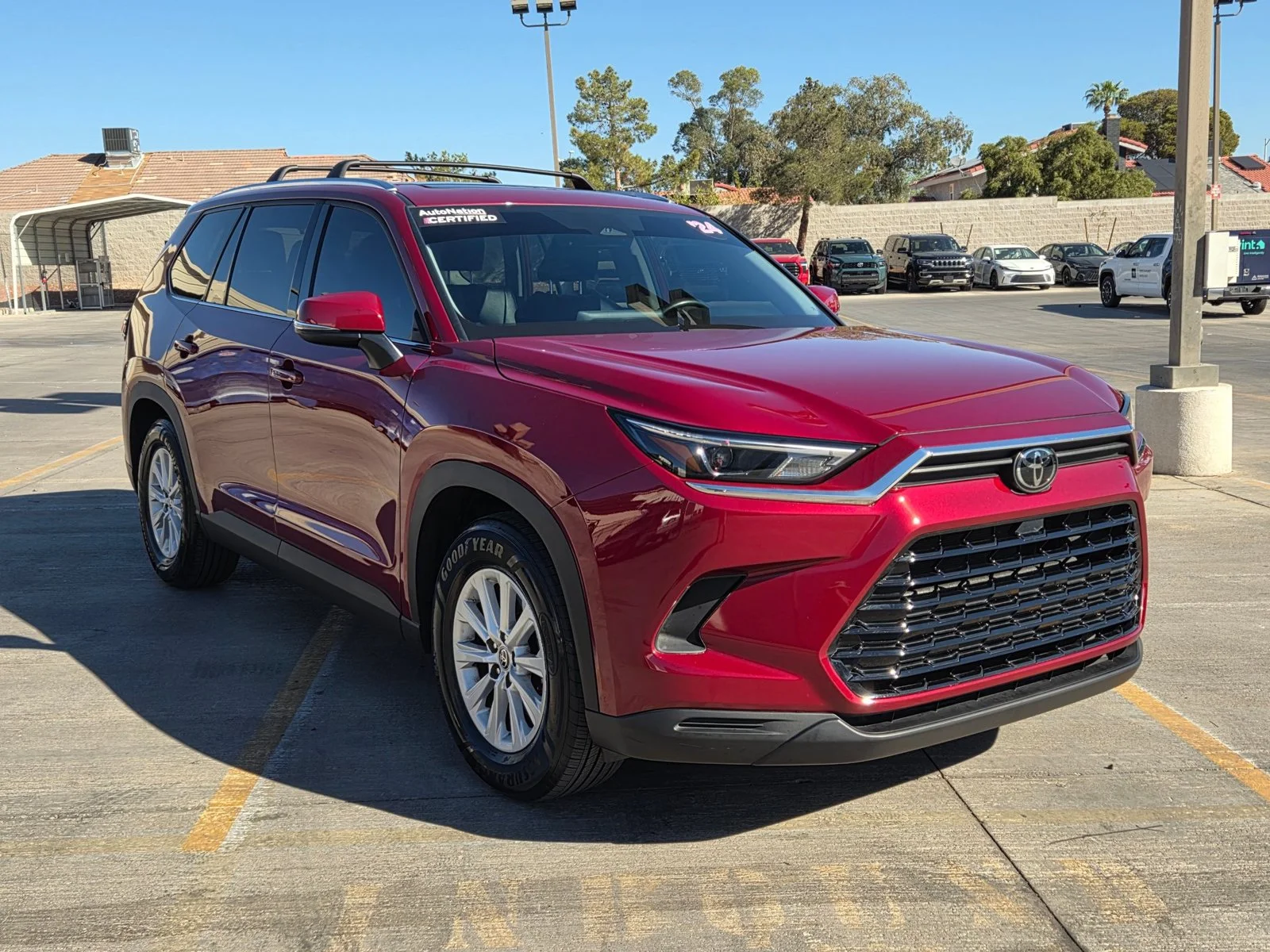 Used 2024 Ruby Flare Pearl Toyota XLE image 3