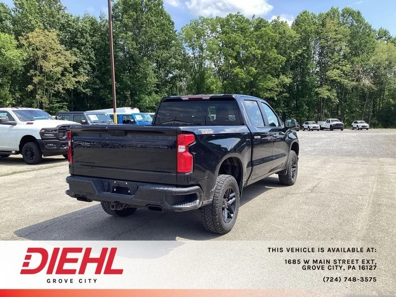 Used 2021 Black Chevrolet Custom Trail Boss image 7