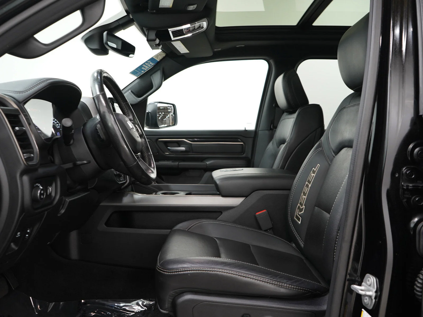 Used 2020 Diamond Black Crystal Pearlcoat Ram Rebel image 23