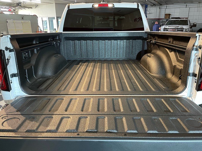 New 2027 Bright White Clear-Coat Exterior Paint RAM Laramie Crew Cab 5