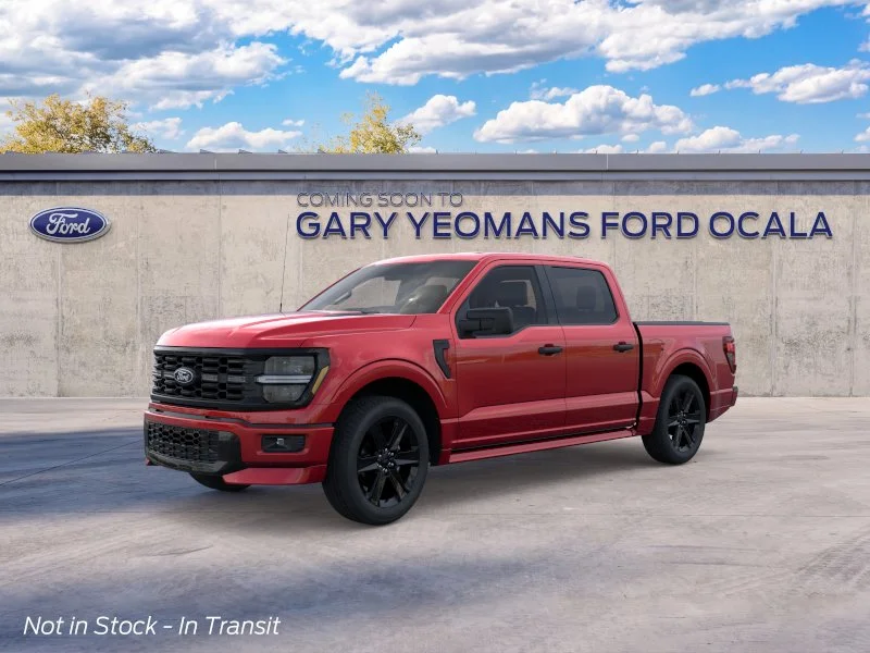 New 2026 Ruby Red Metallic Tinted Clearcoat Ford STX® image 1