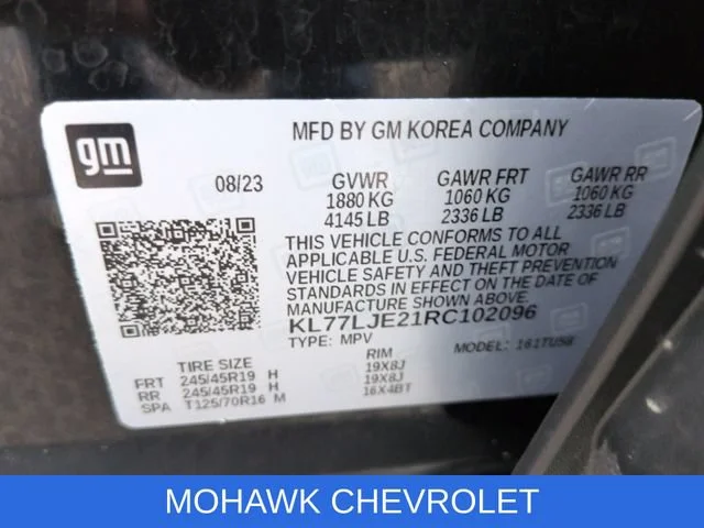 Used 2024 Mosaic Black Metallic Chevrolet 2RS image 33