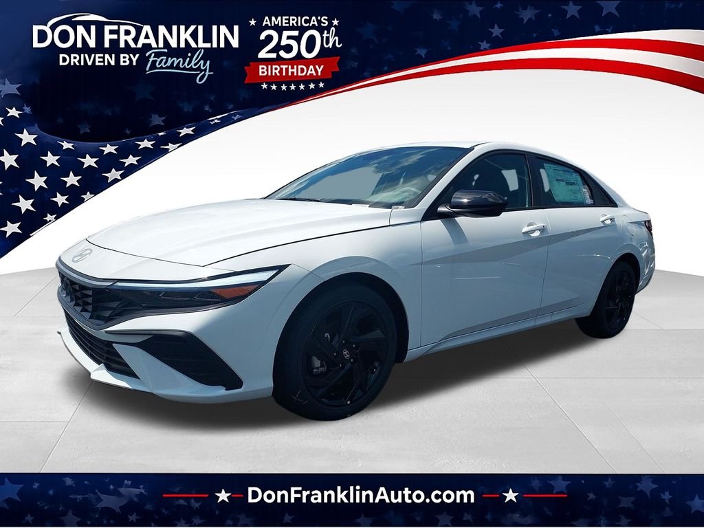 New 2026 White Hyundai SEL Sport image 1