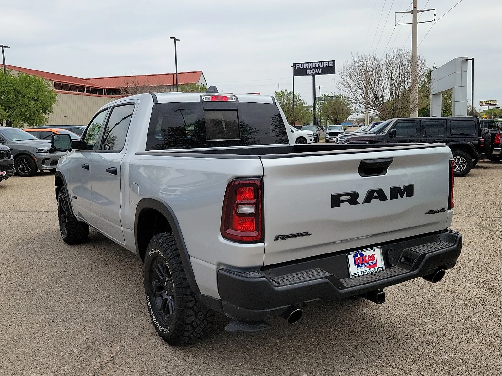 New 2026 Silver Zynith Ram REBEL CREW CAB 4X4 5