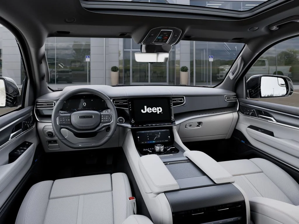 New 2026 Fathom Blue Pearlcoat Jeep Summit Obsidian image 15