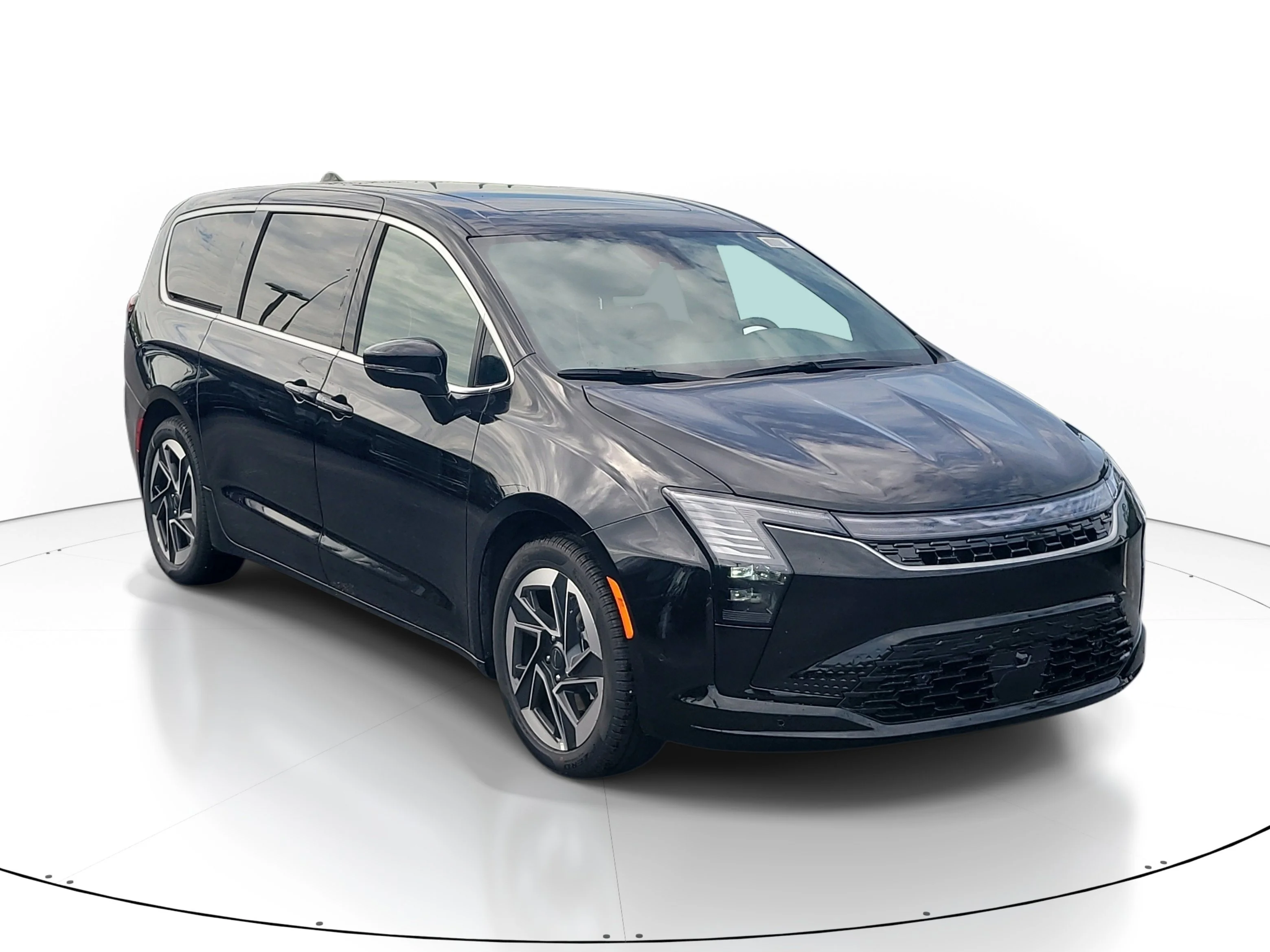 New 2027 Diamond Black Crystal Pearlcoat Chrysler Limited image 2