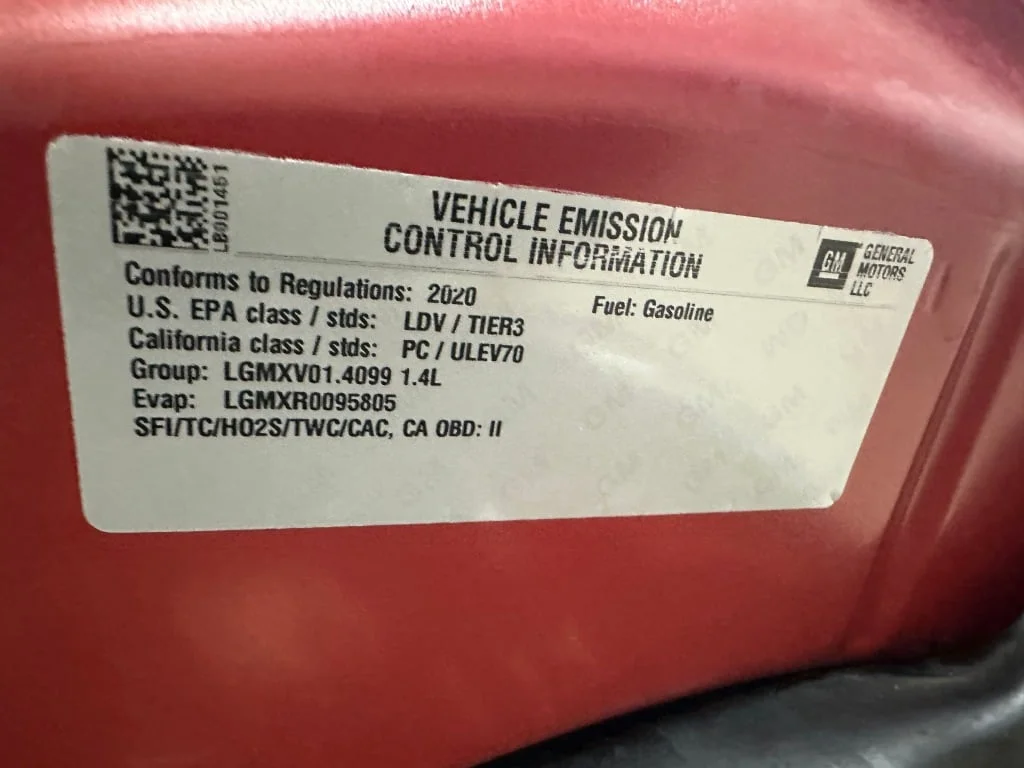 Certified Used 2020 Winterberry Red Metallic Buick Preferred image 35