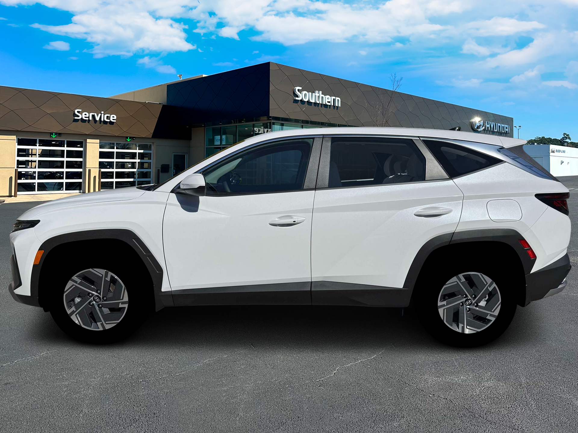 New 2026 White Hyundai Blue image 3