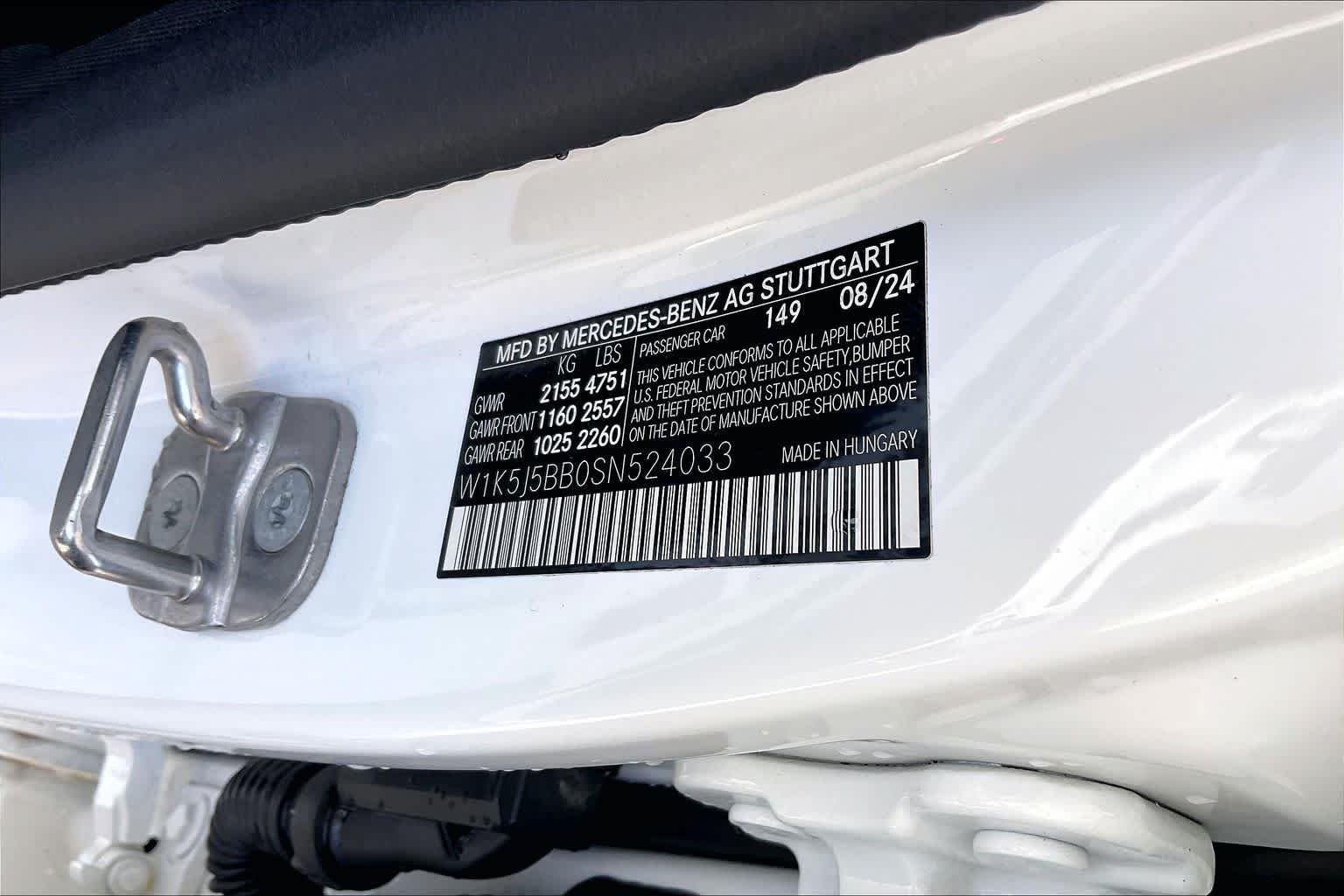 Certified Used 2025 Polar White Mercedes-Benz AMG® CLA 35 4MATIC® Coupe image 31