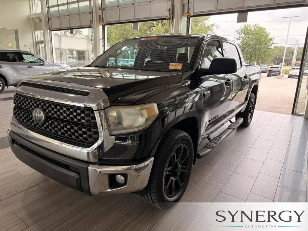 Used 2020 Midnight Black Metallic Toyota SR5 image 1