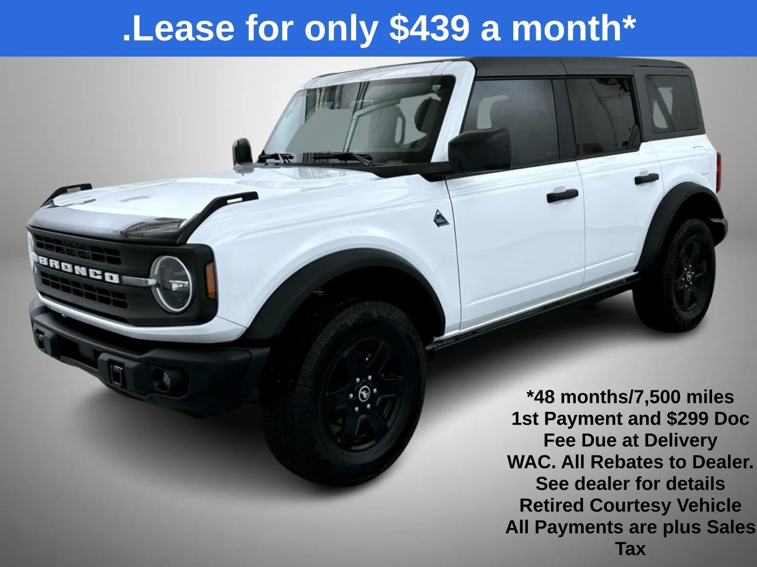 2024 Ford Bronco 4-Door