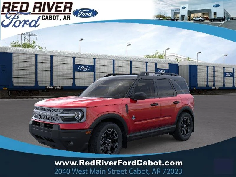 New 2026 Ruby Red Metallic Tinted Clearcoat Ford Outer Banks® image 1