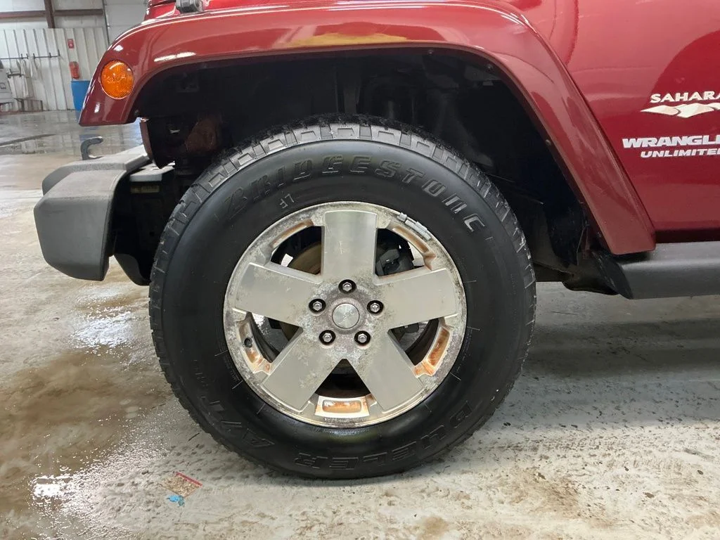 Used 2010 Red Jeep Unlimited Sahara image 11