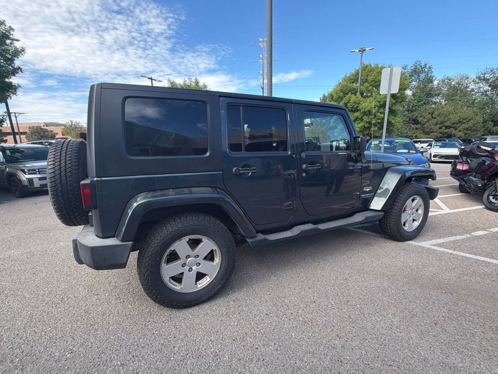 Used 2007 Blue Jeep Unlimited Sahara image 4