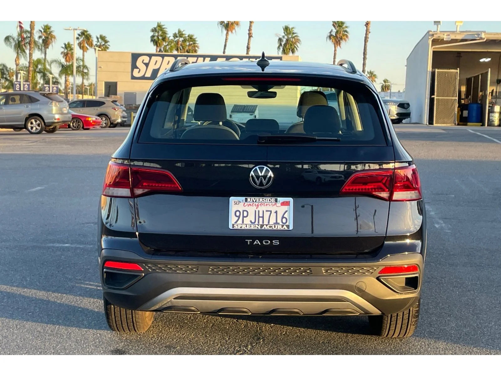 Used 2024 Deep Black Pearl Volkswagen S image 4