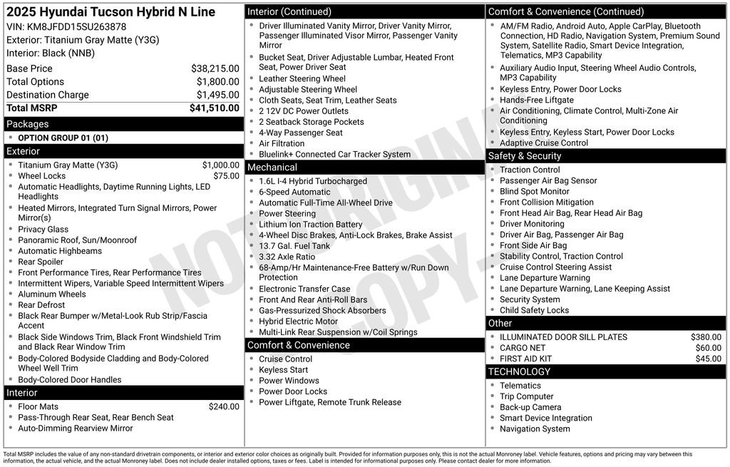 Used 2025 Gray Hyundai N Line image 6