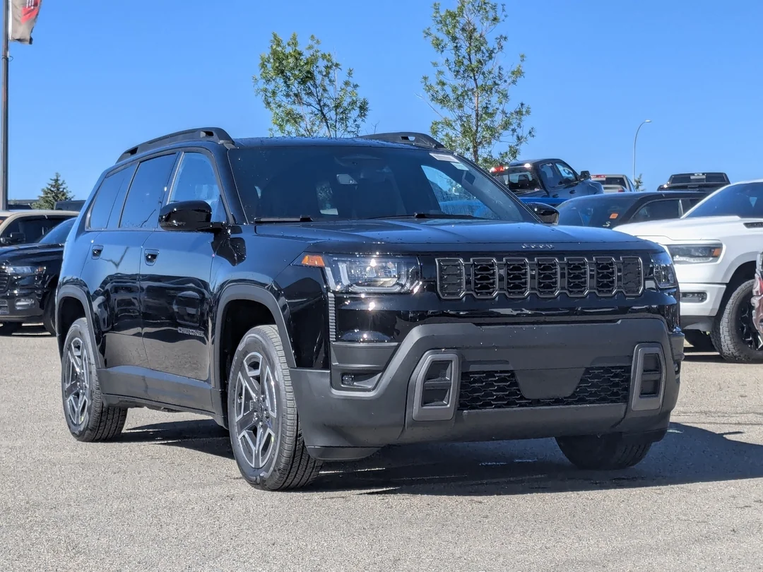 New 2026 Black Jeep Limited - - Panoramic Sunroof - Leatherette Seats - Power Liftgate - Wireless Charge & More! image 2