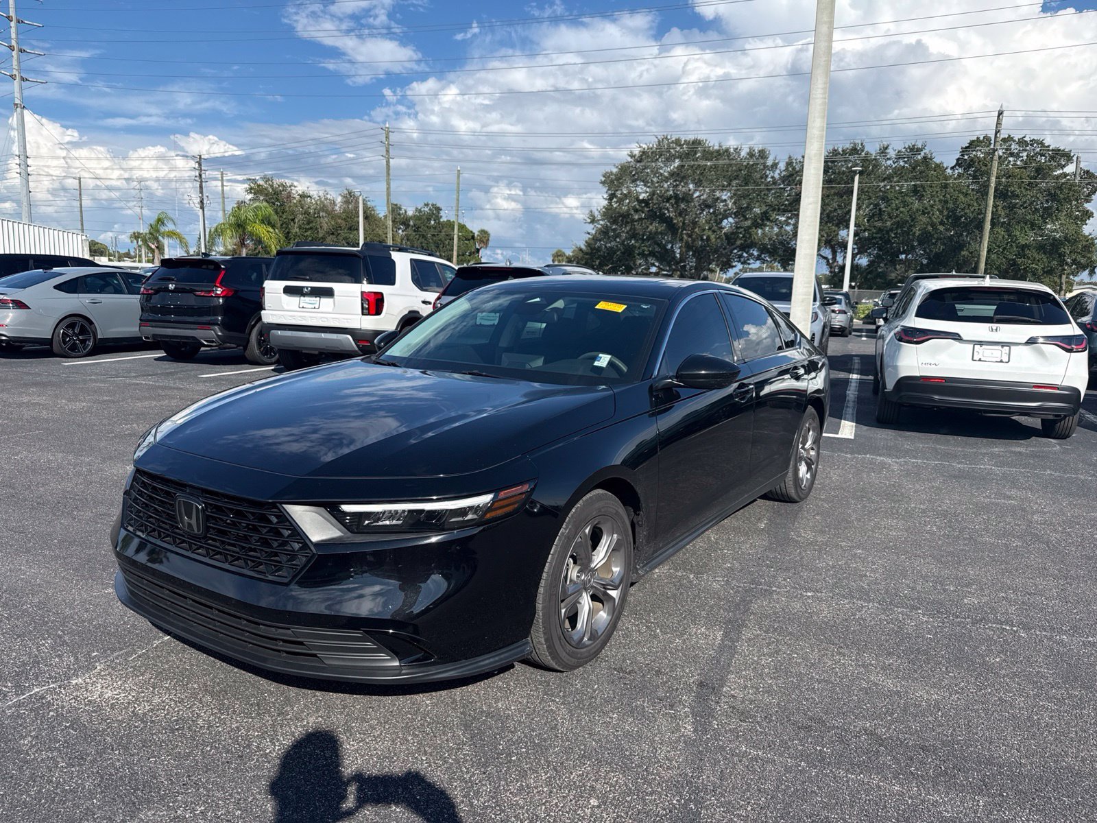 Certified Used 2024 Black Honda EX image 3