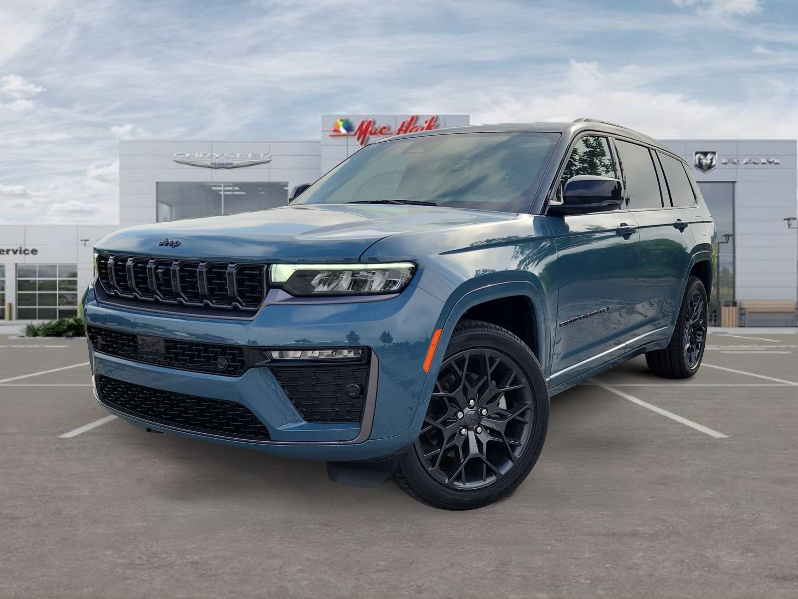 New 2026 Steel Blue Exterior Paint Jeep Summit image 1