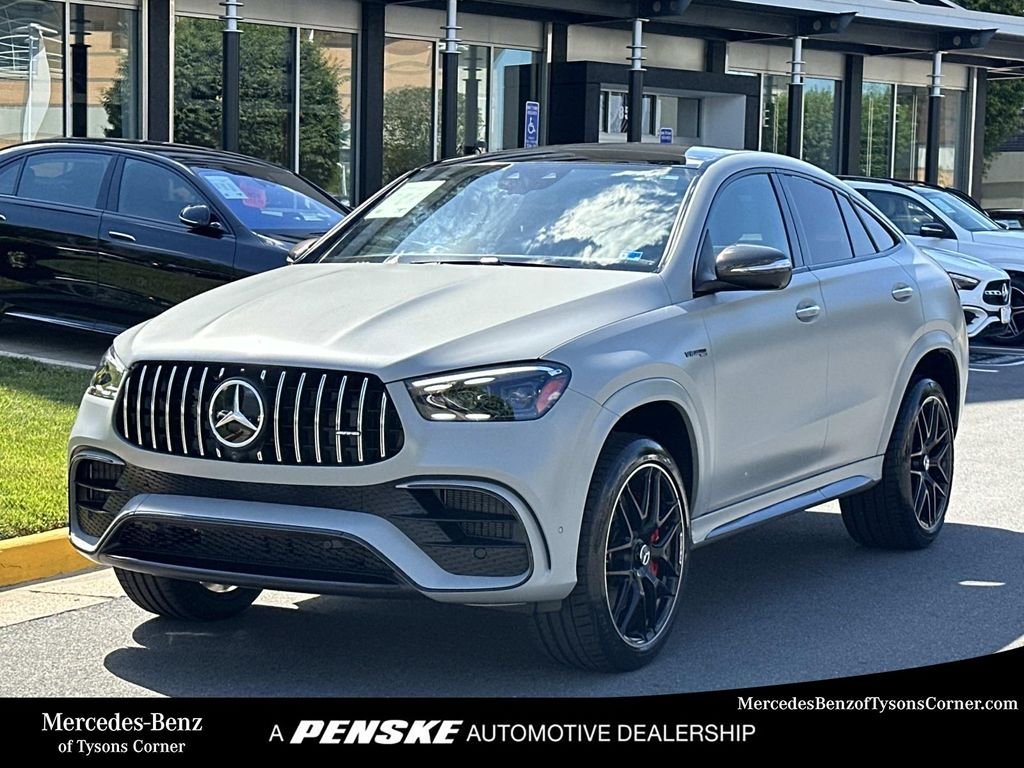 Certified Used 2025 MANUFAKTUR Alpine Gray Mercedes-Benz GLE 63 S AMG® image 1