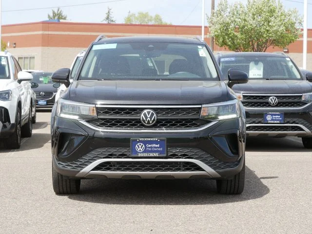 Certified 2023 Volkswagen Taos SE with VIN 3VVNX7B20PM335809 for sale in Inver Grove Heights, Minnesota