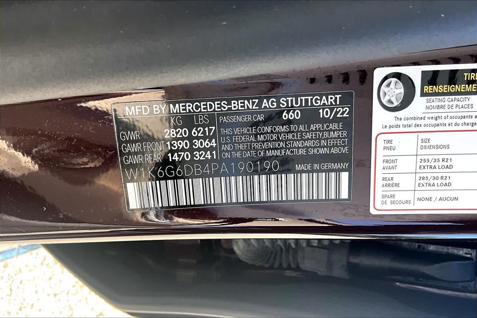 Used 2023 Rubellite Red Mercedes-Benz S 500 image 36