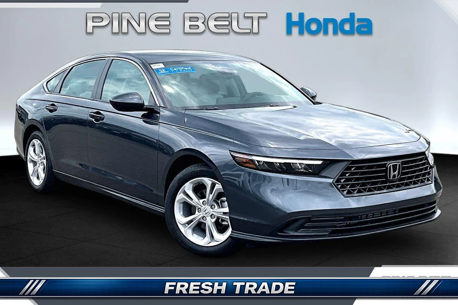 Used 2025 Meteorite Gray Metallic Honda LX image 1