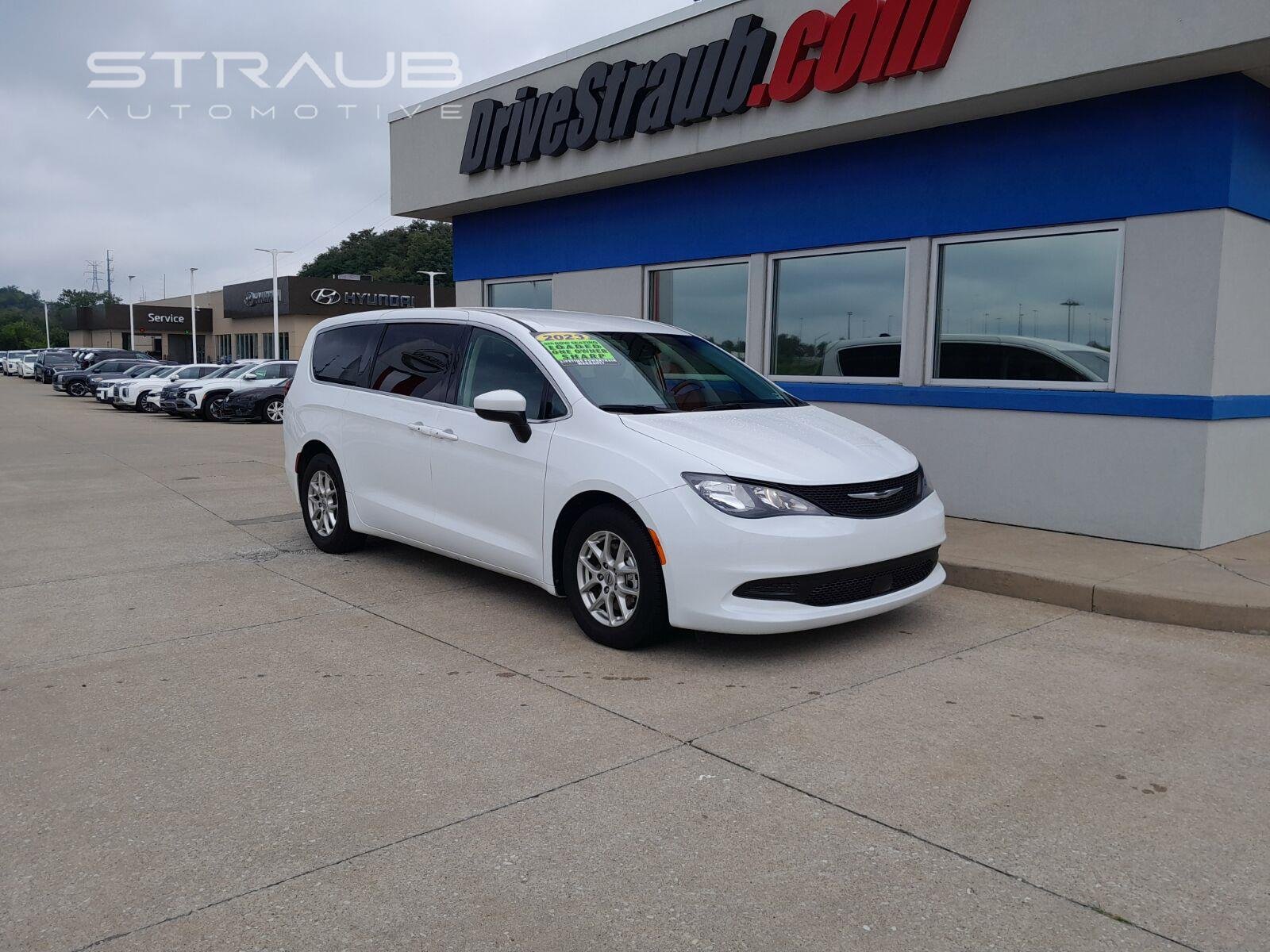 Used 2023 Bright White Clearcoat Chrysler LX image 2