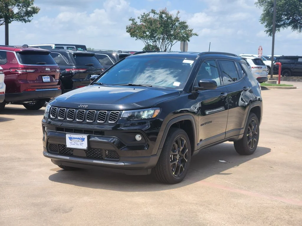 New 2026 Diamond Black Crystal Pearlcoat Jeep Latitude image 2