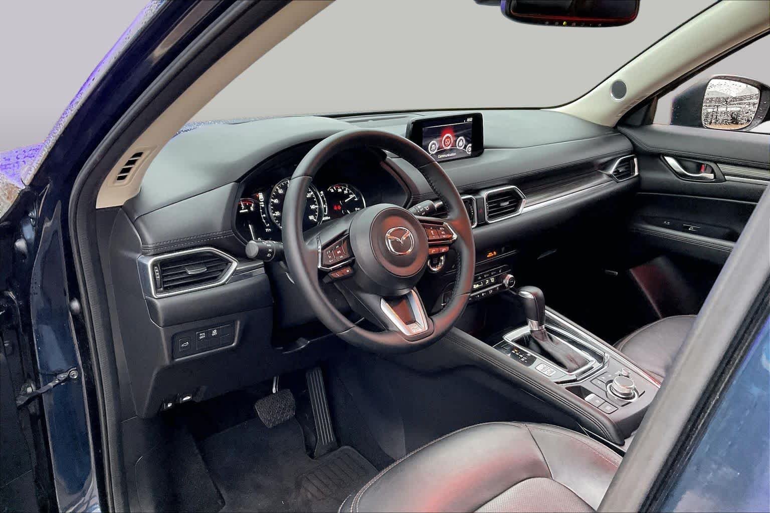Used 2019 Deep Crystal Blue Mica Mazda Grand Touring image 17