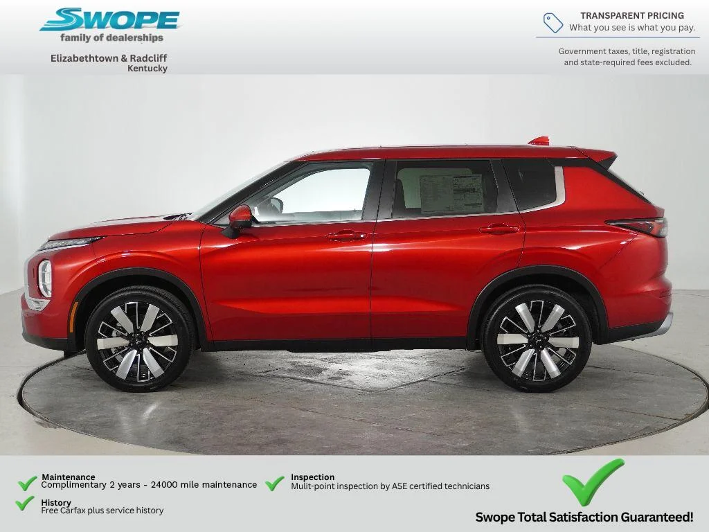 Used 2025 Red Diamond Mitsubishi SE image 6