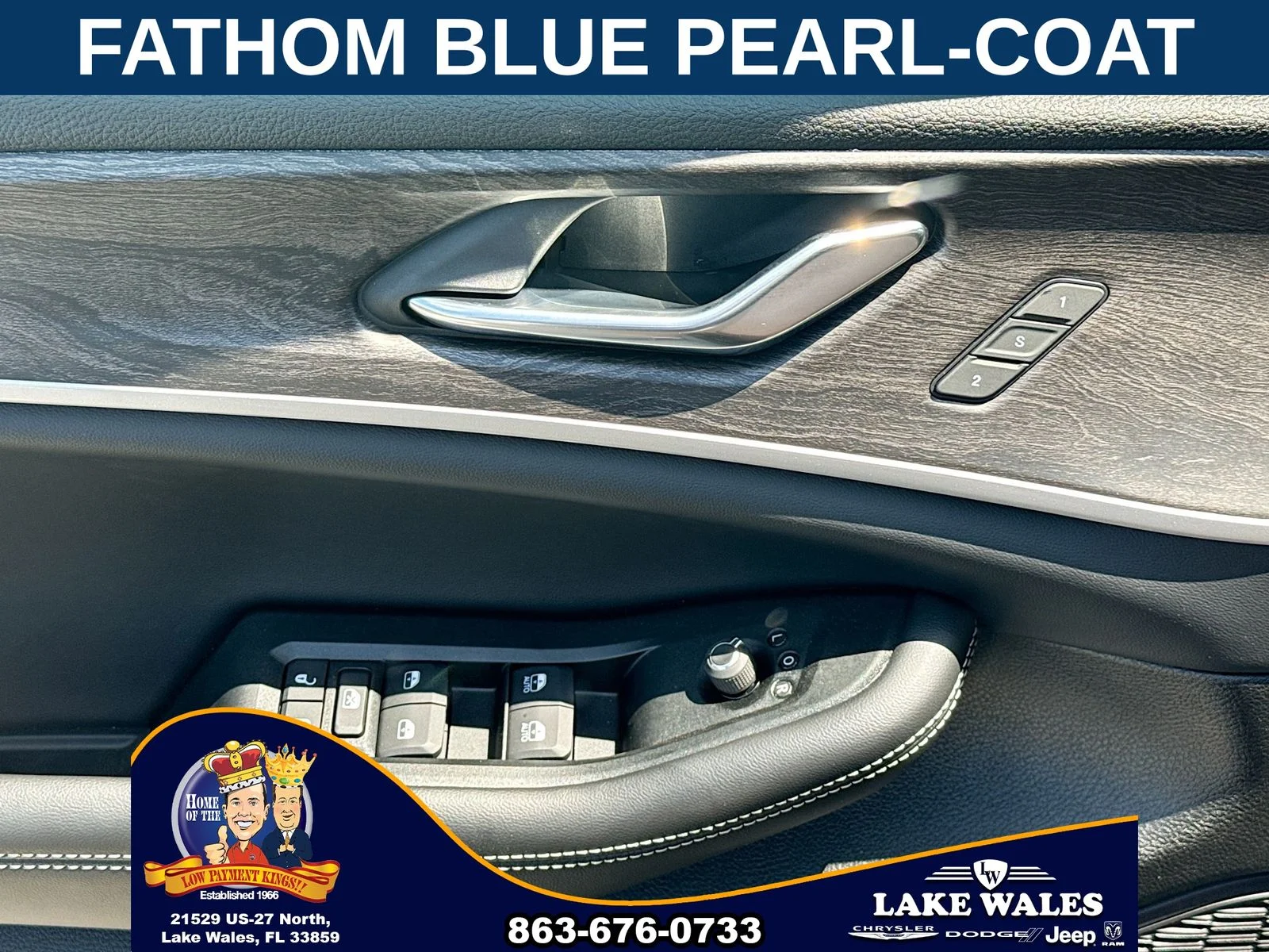 New 2026 Fathom Blue Pearl-Coat Exterior Paint Jeep Limited image 17