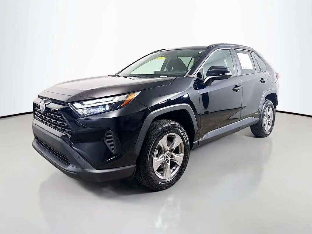 Used 2024 Midnight Black Metallic Toyota Hybrid XLE image 3