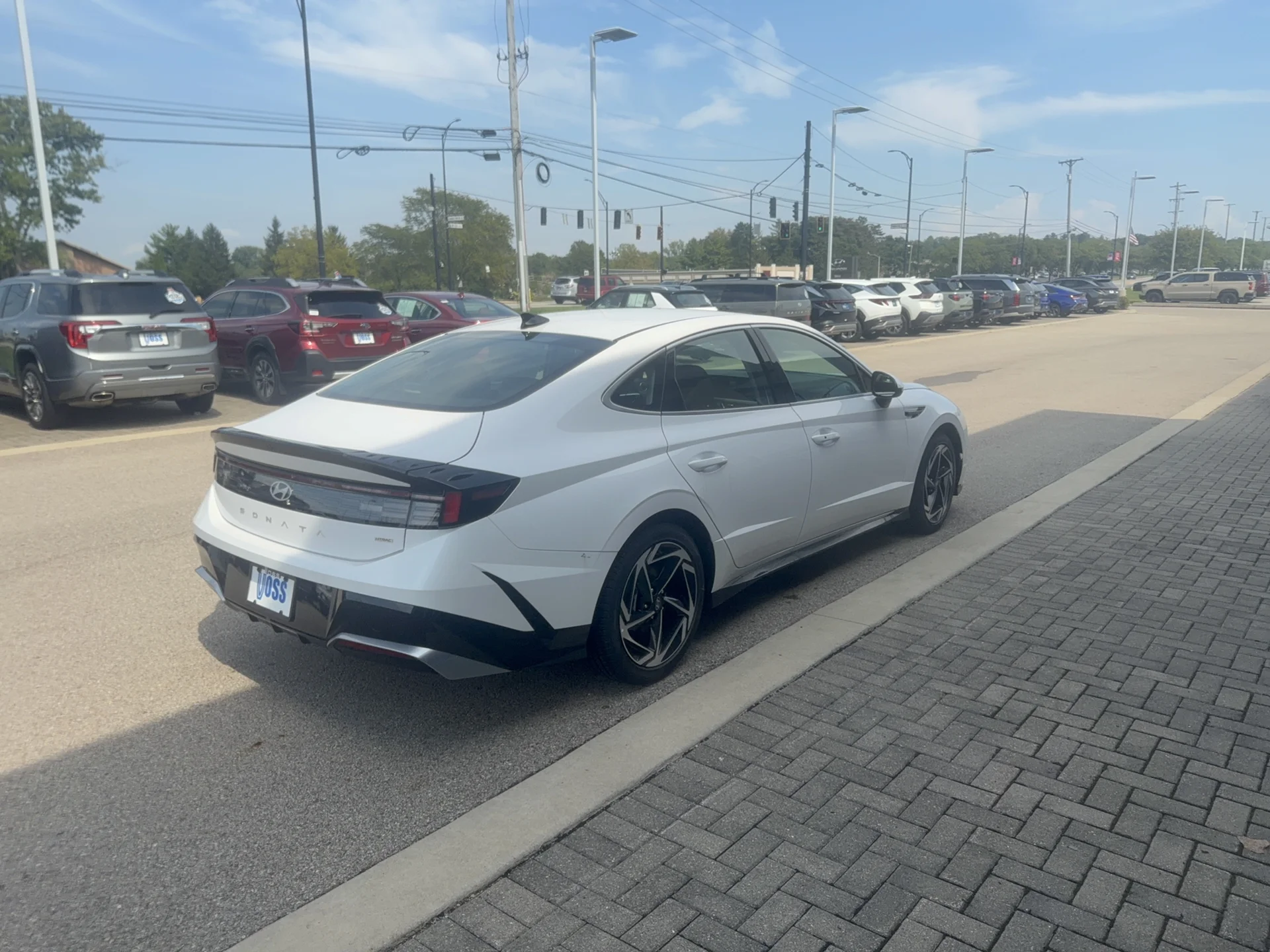 New 2026 Serenity White Pearl Hyundai SEL Sport image 7