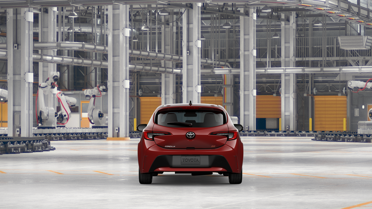 New 2026 Finish Line Red Toyota SE image 8