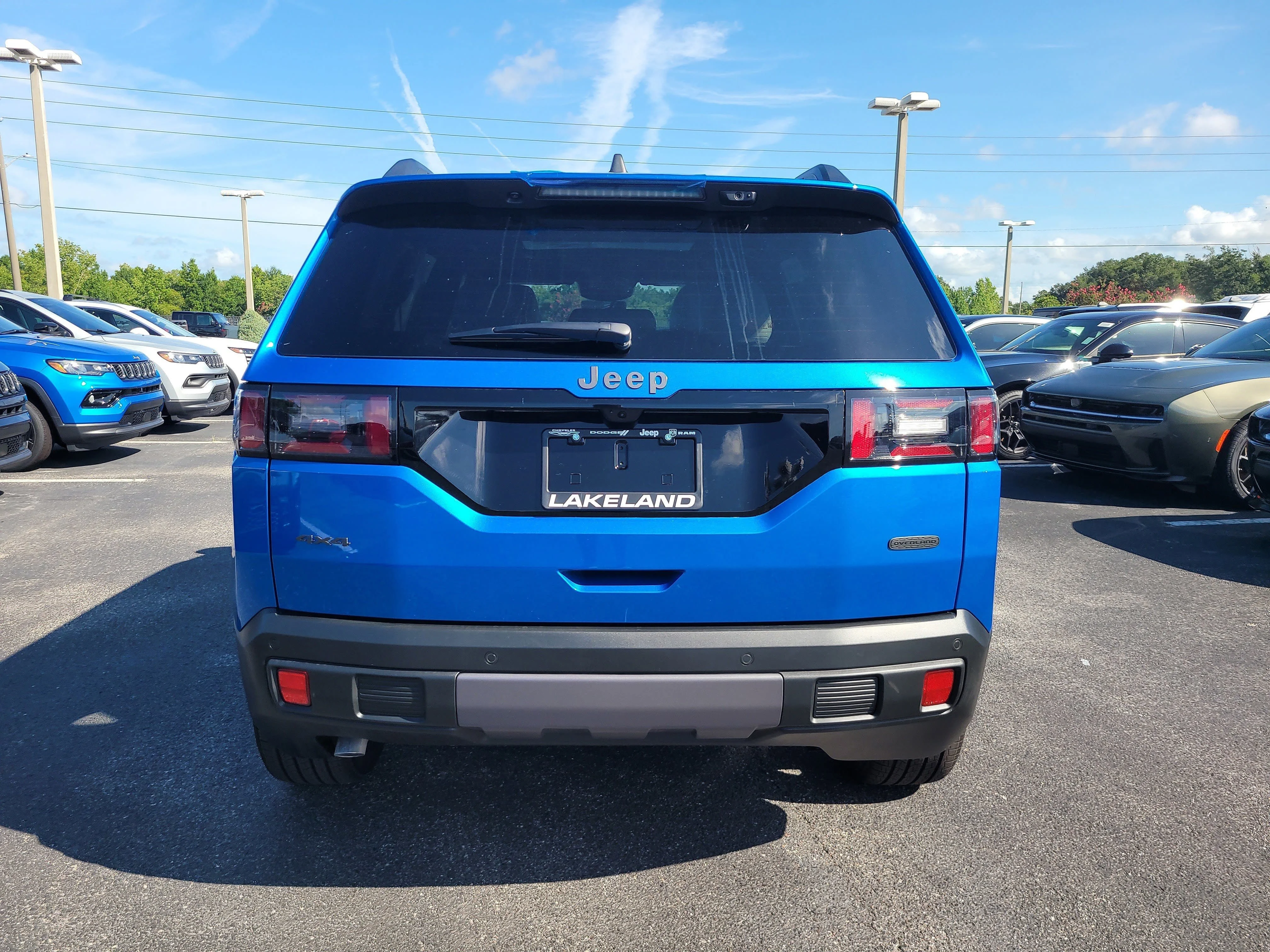 New 2026 Hydro Blue Pearlcoat Jeep Overland image 7