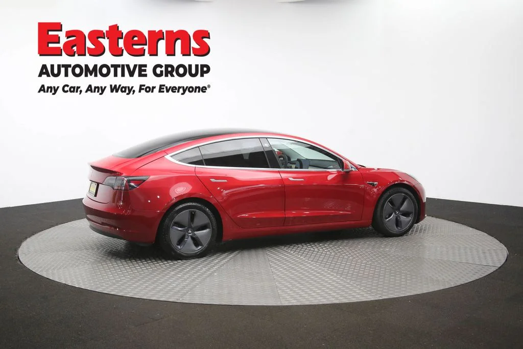 Used 2020 Red Tesla Standard image 38