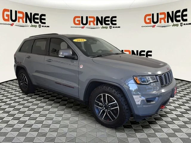 Used 2021 Gray Jeep Trailhawk image 12