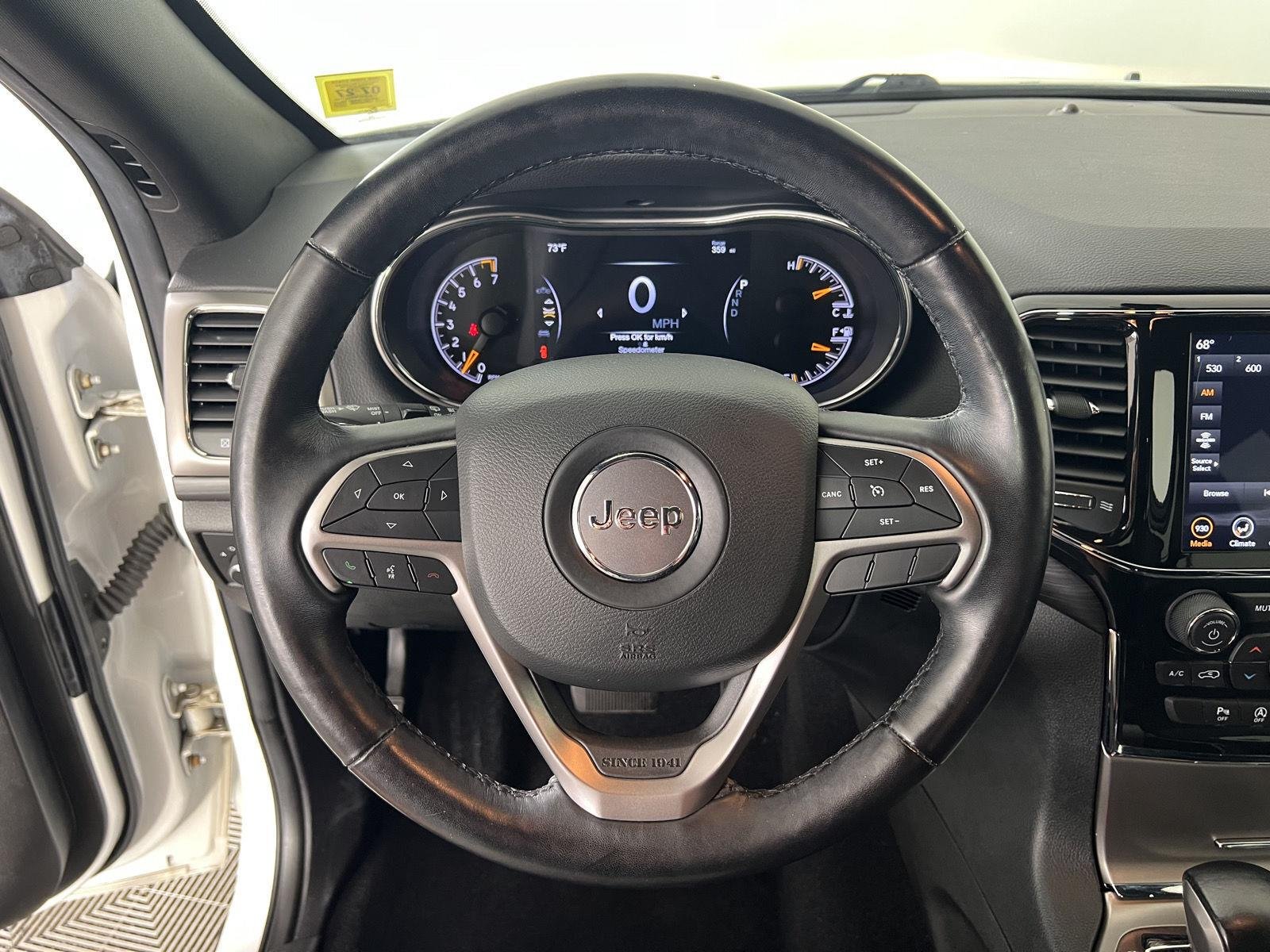 Used 2021 Bright White Clearcoat Jeep Laredo X image 14