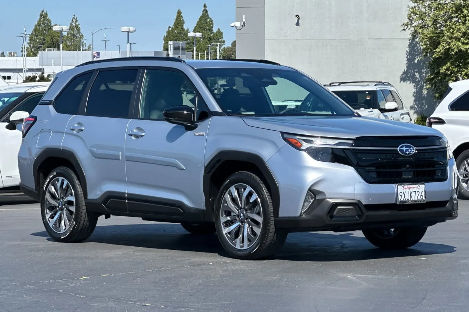 Used 2025 Ice Silver Metallic Subaru Touring Hybrid image 5