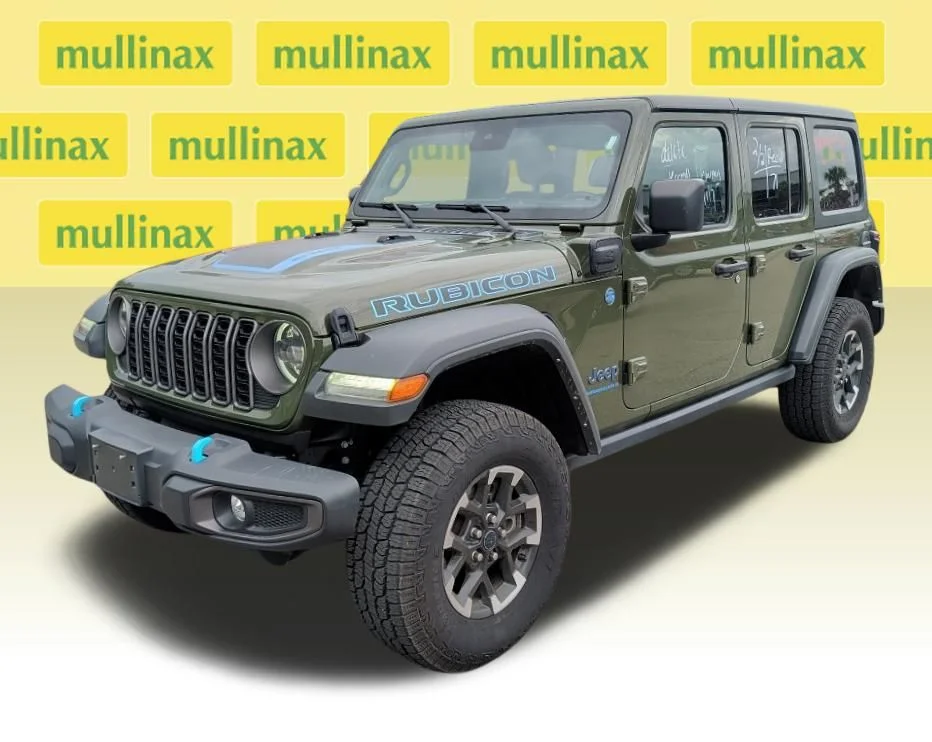 Certified Used 2024 Green Jeep Rubicon 4xe image 6