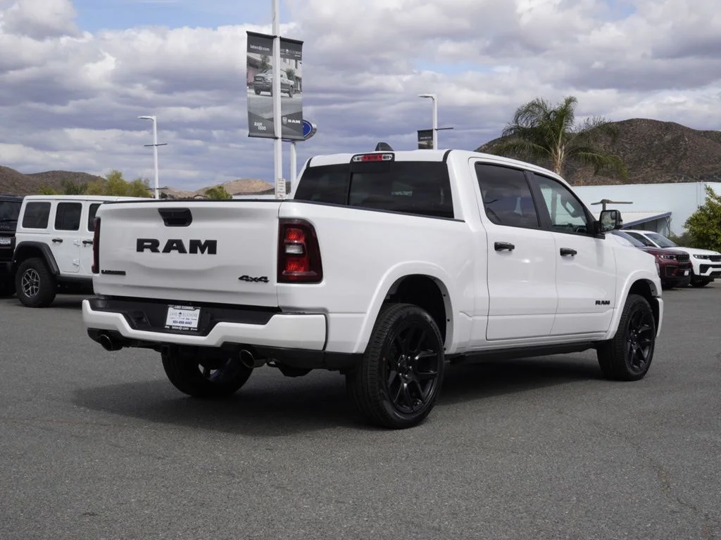 New 2026 Ivory White Tri-Coat Pearl-Coat Exterior Paint RAM Laramie image 3
