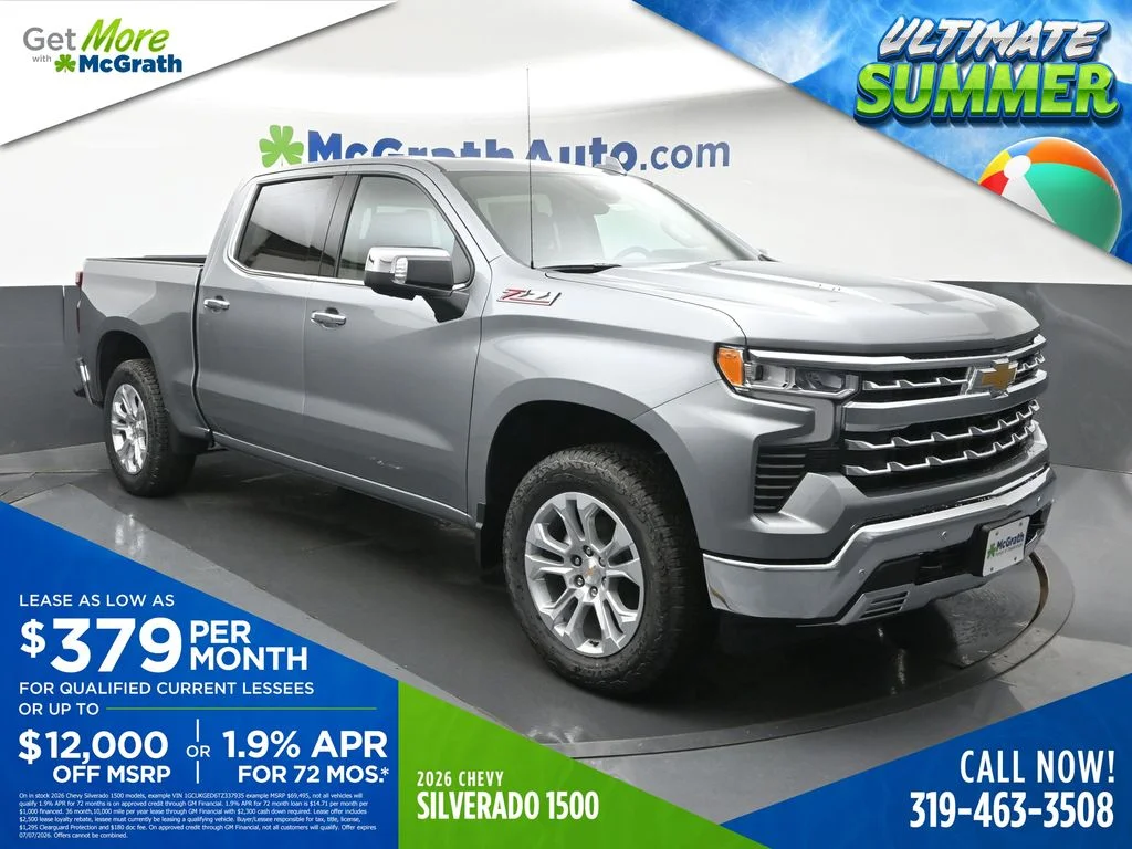New 2026 Gray Chevrolet LTZ image 1