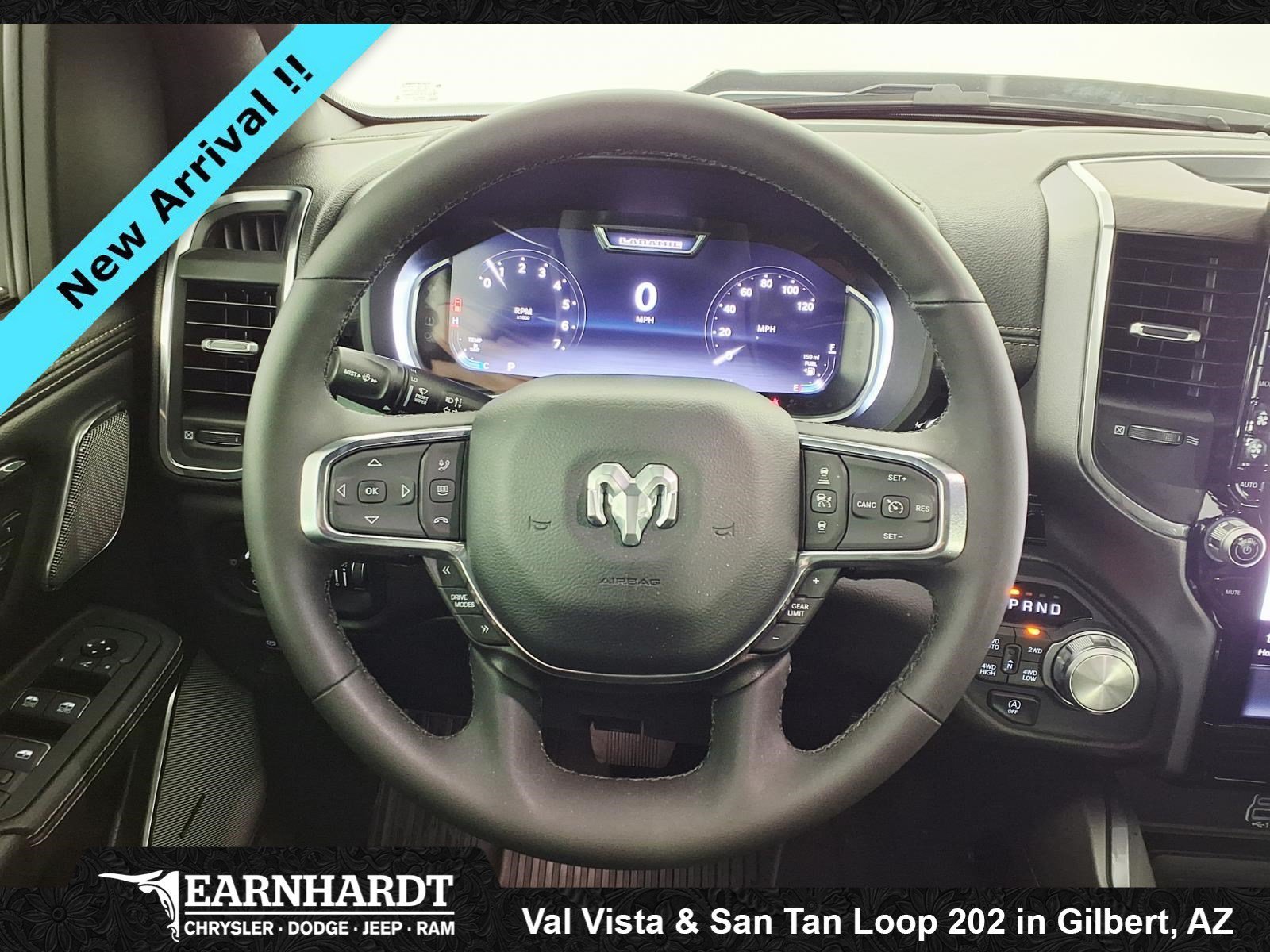 Used 2025 Bright White Clearcoat Ram Laramie image 15