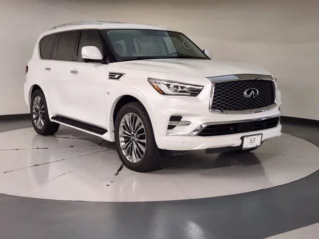 Used 2020 Moonstone White INFINITI LUXE image 7